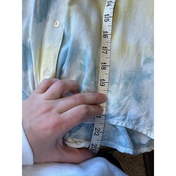 Caffe Marrakech Tie Dye Button Down Shirt Small - Picture 3 of 8